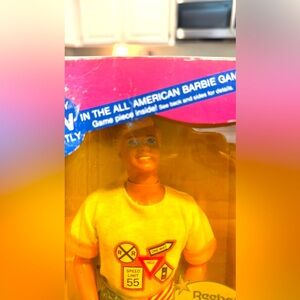 Ken “The American Barbie”. This is a Ken Doll, though box says BARBIE.